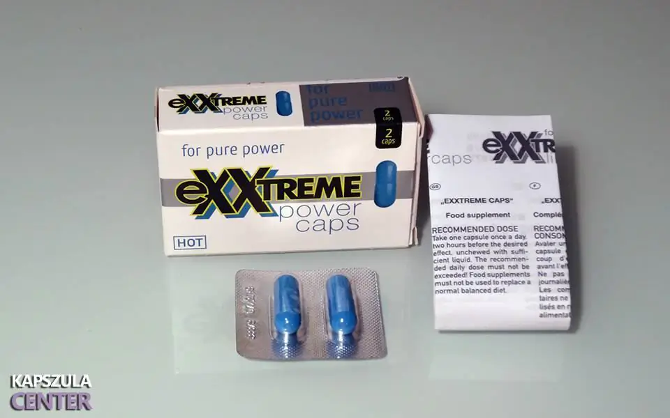 Exxtreme Power Caps kapszula