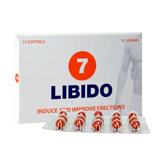LIBIDO7 ERECTION SOFTGELS - 15 DB