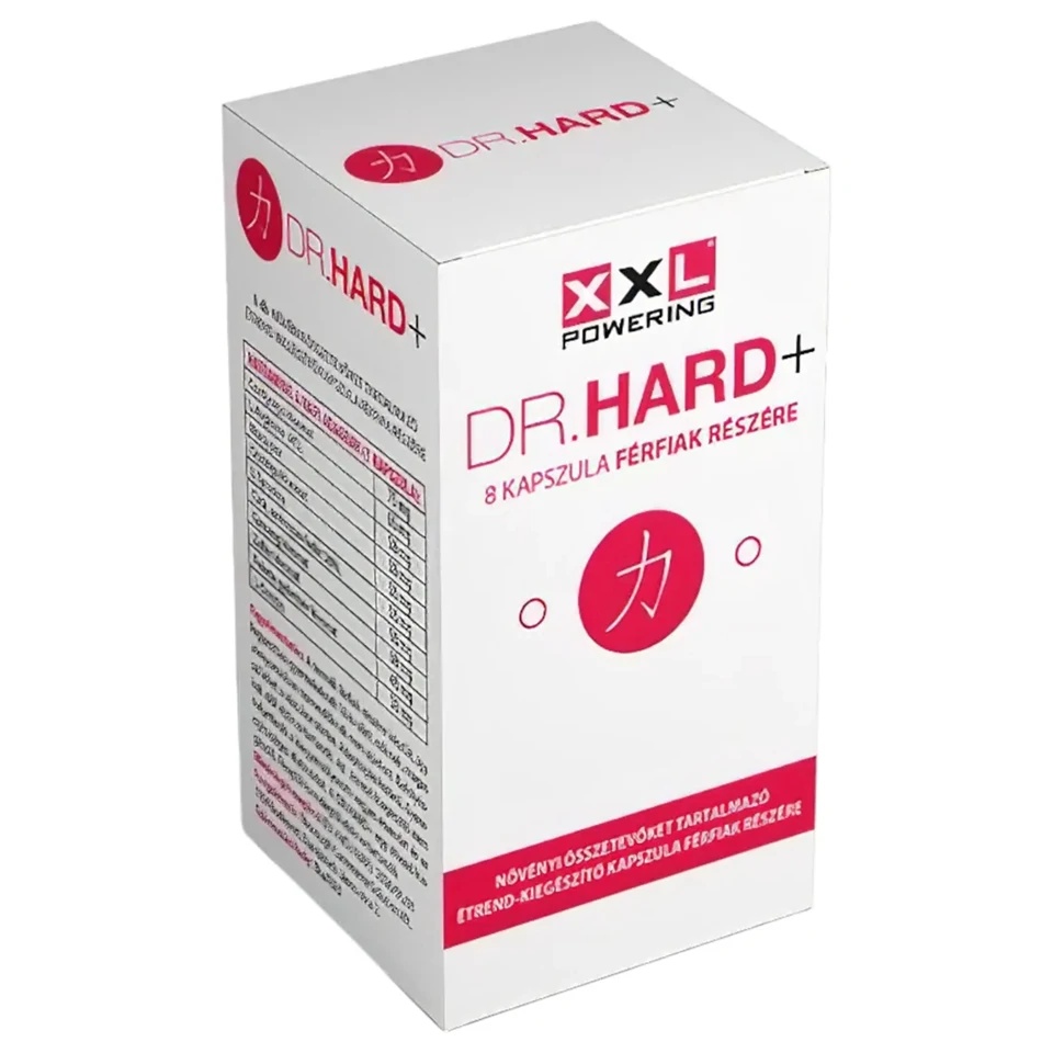 Dr. Hard+ - erős, étrend-kiegészítő kapszula férfiaknak