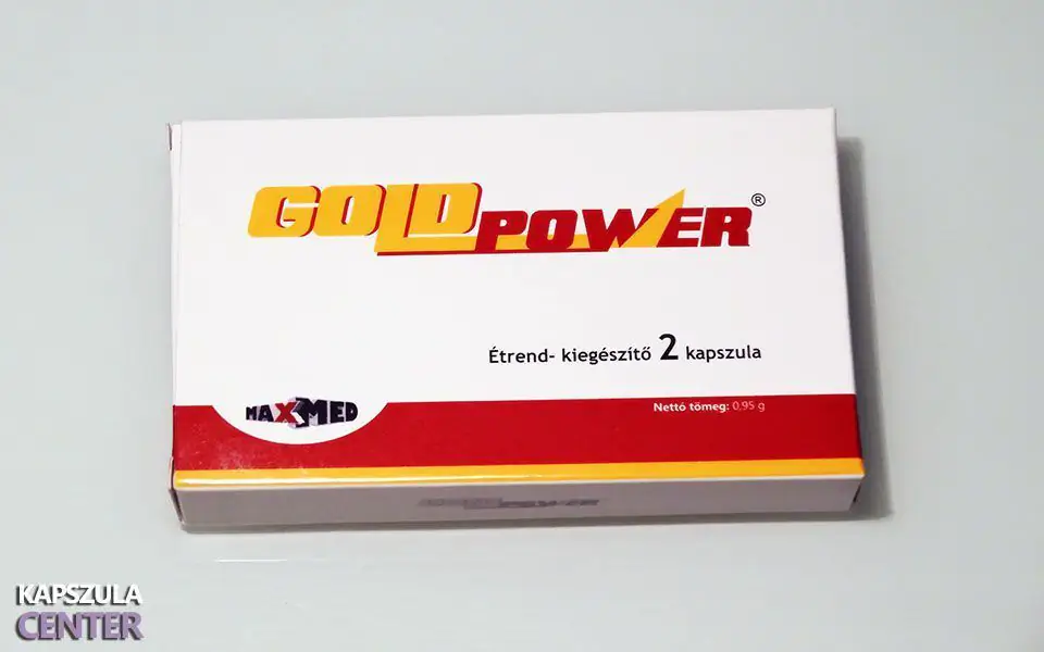 Gold Power Potencianövelő doboz