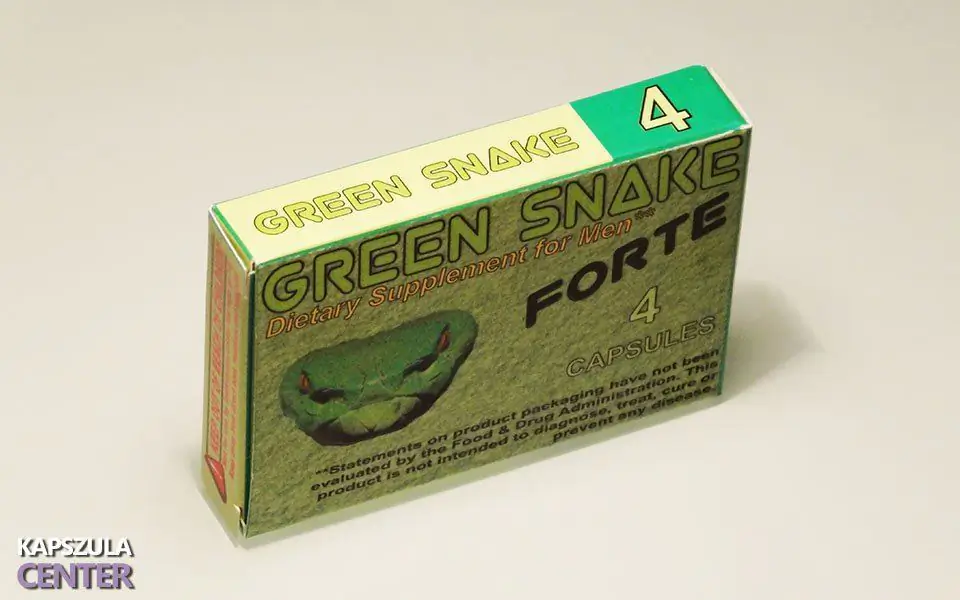 Green Snake Forte Potencianövelő doboz
