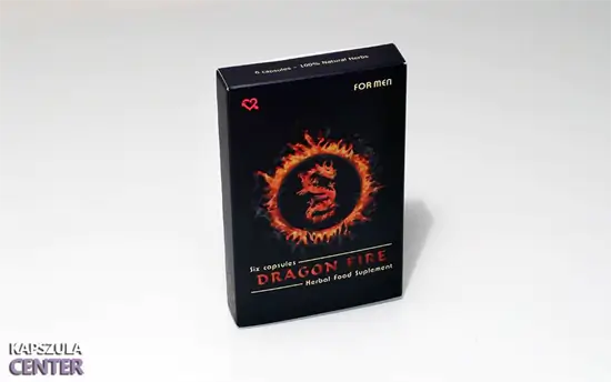 Dragon Fire potencianövelő kapszula