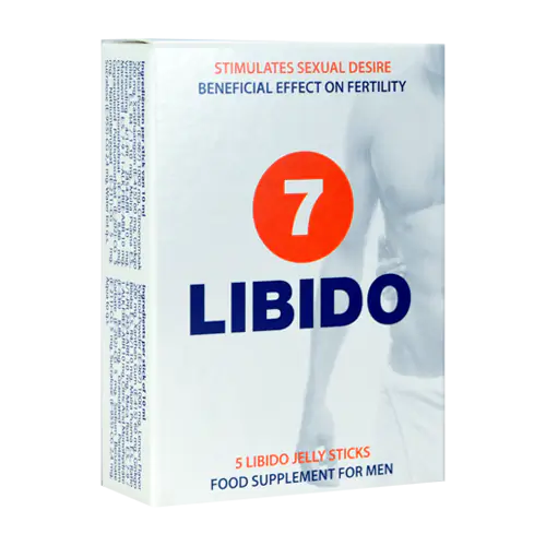 LIBIDO7 JELLY STICKS - 5 DB
